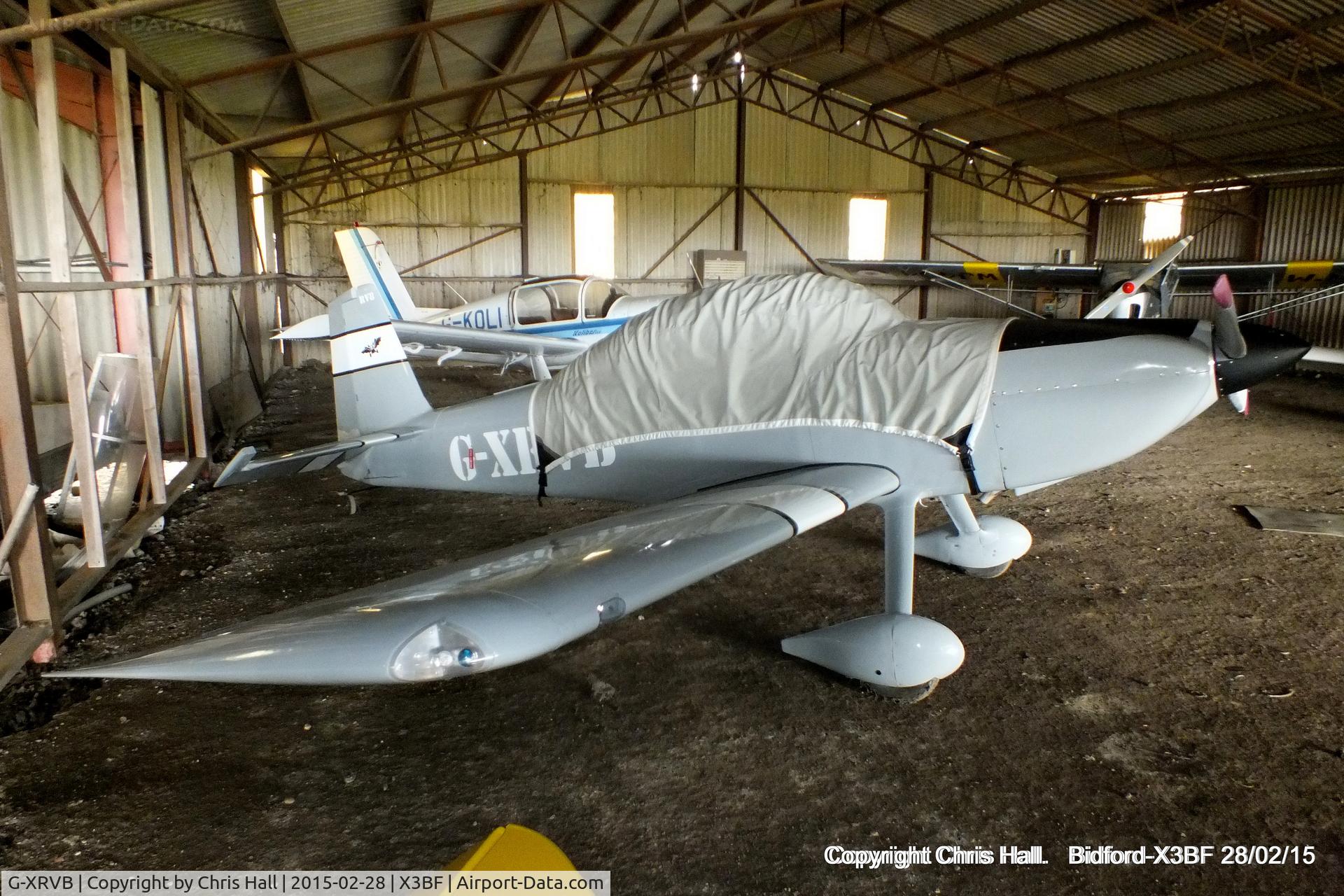 G-XRVB, 2008 Vans RV-8 C/N PFA 303-14190, at Bidford Airfield