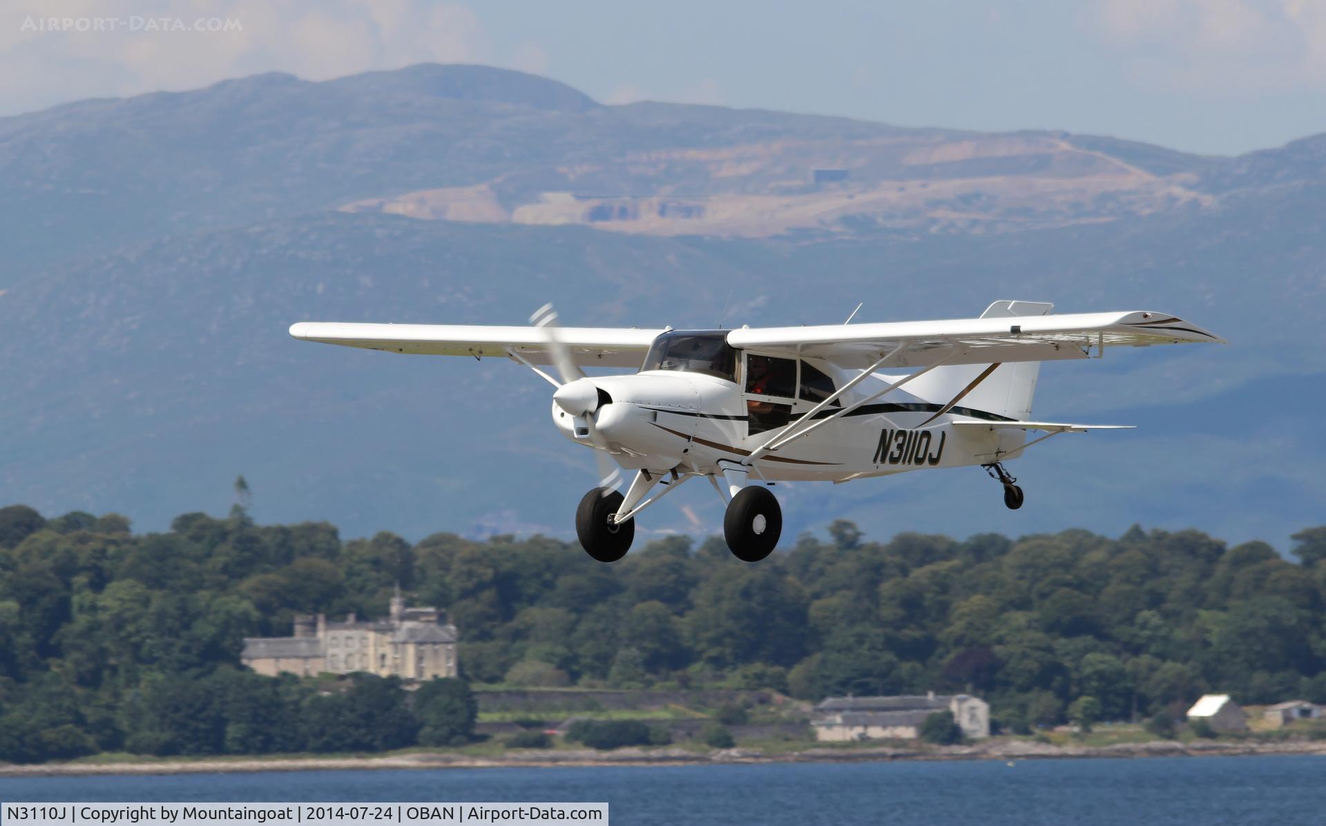 N3110J, 1994 Maule MX-7-160 Sportplane C/N 19031C, Landing Runway 19