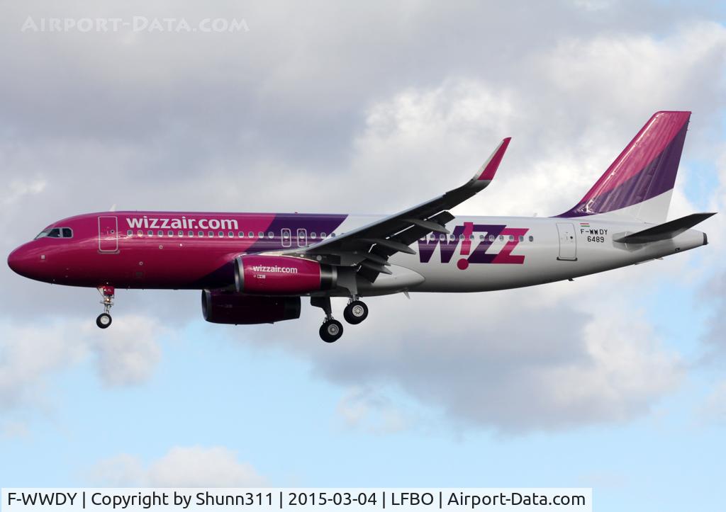 F-WWDY, 2015 Airbus A320-232 C/N 6489, C/n 6489 - To be HA-LYL