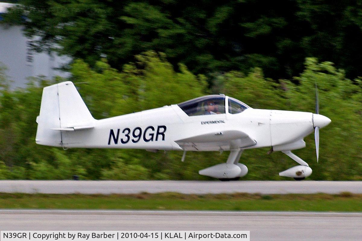 N39GR, 2006 Vans RV-6A C/N 24352, Van's RV-6A [24352] Lakeland-Linder~N 15/04/2010