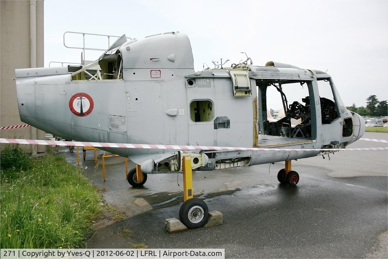 271, Westland Lynx HAS.2(FN) C/N 059, Westland Lynx HAS.2(FN), Lanvéoc-Poulmic Naval Air Base (LFRL)