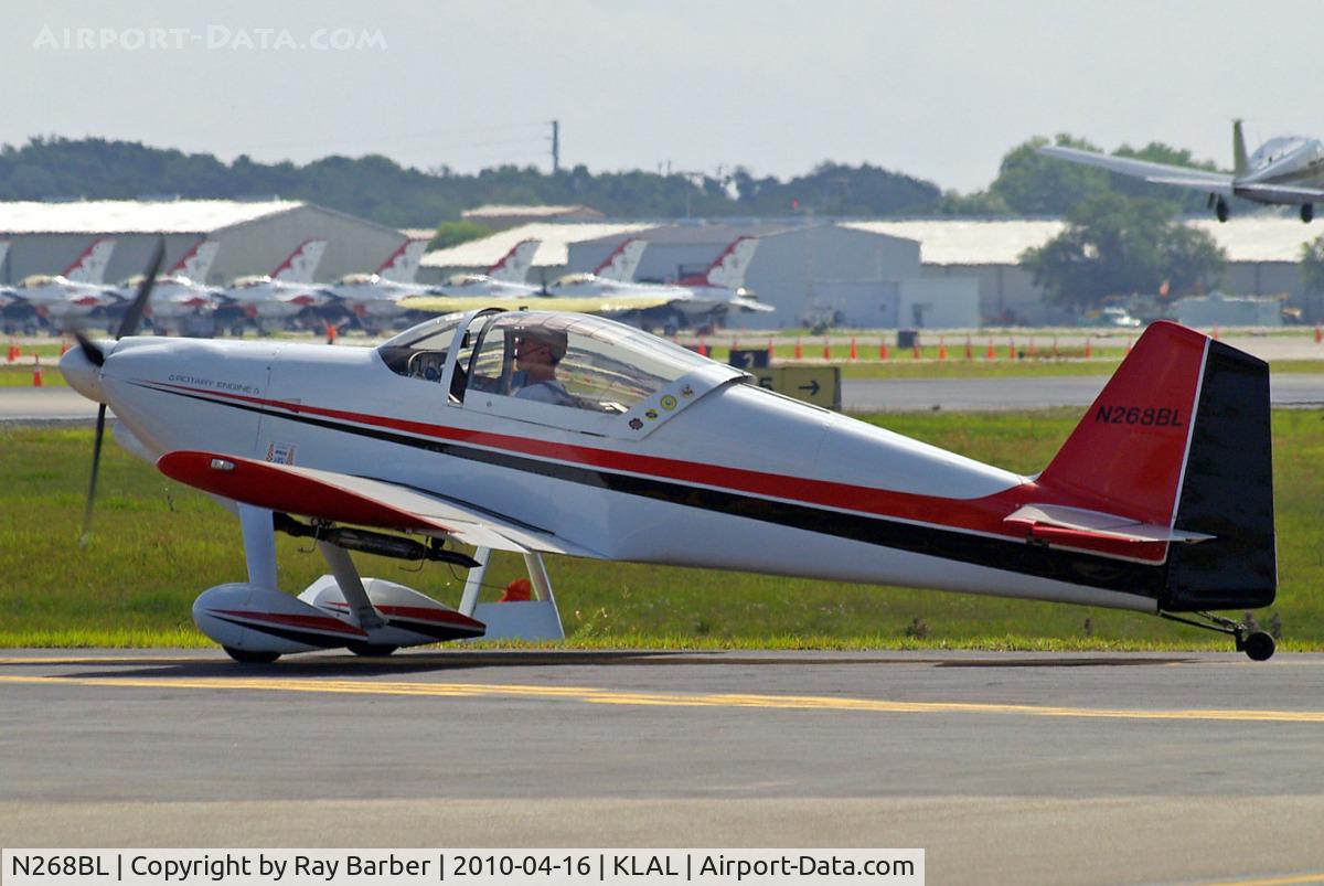 N268BL, 2002 Vans RV-6 C/N 22374, Van's RV-6 [22374] Lakeland-Linder~N 16/04/2010