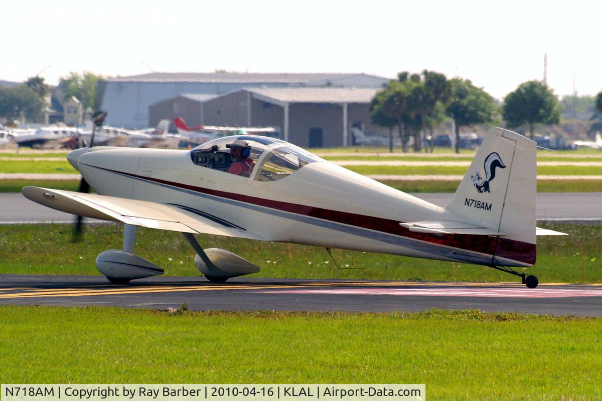 N718AM, 2004 Vans RV-6 C/N 60452, Van's RV-6 [60452] Lakeland-Linder~N 16/04/2010