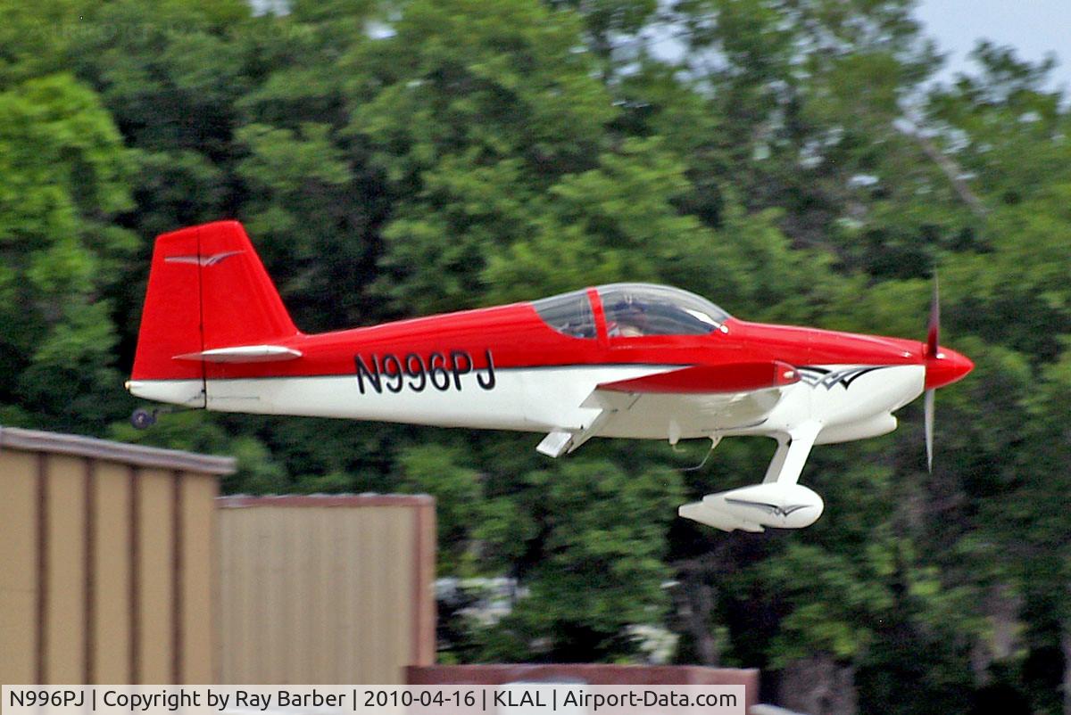 N996PJ, 2002 Vans RV-6 C/N 23456, Van's RV-6 [23456] Lakeland-Linder~N 16/04/2010