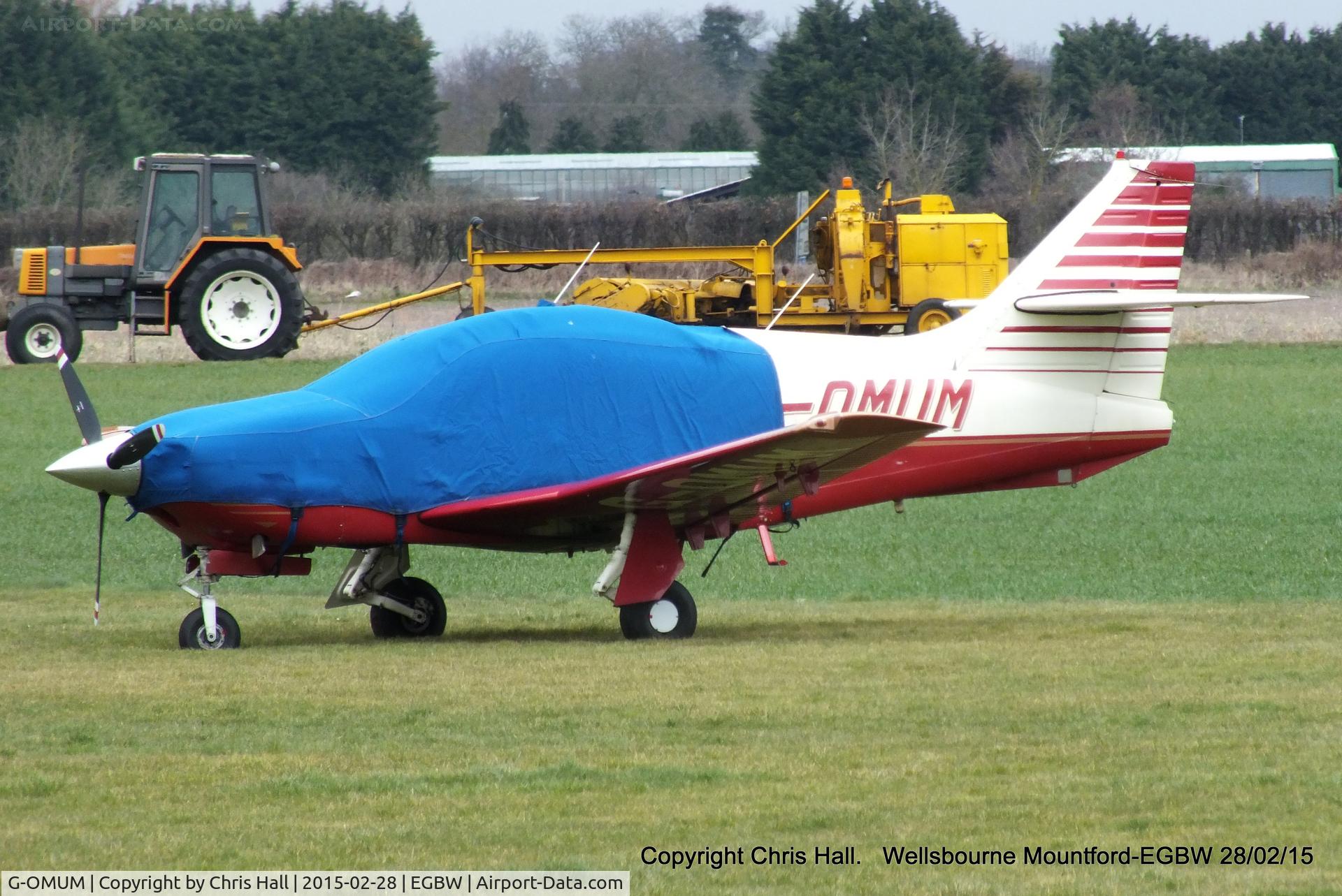 G-OMUM, 1976 Rockwell Commander 114 C/N 14067, at Wellesbourne Mountford