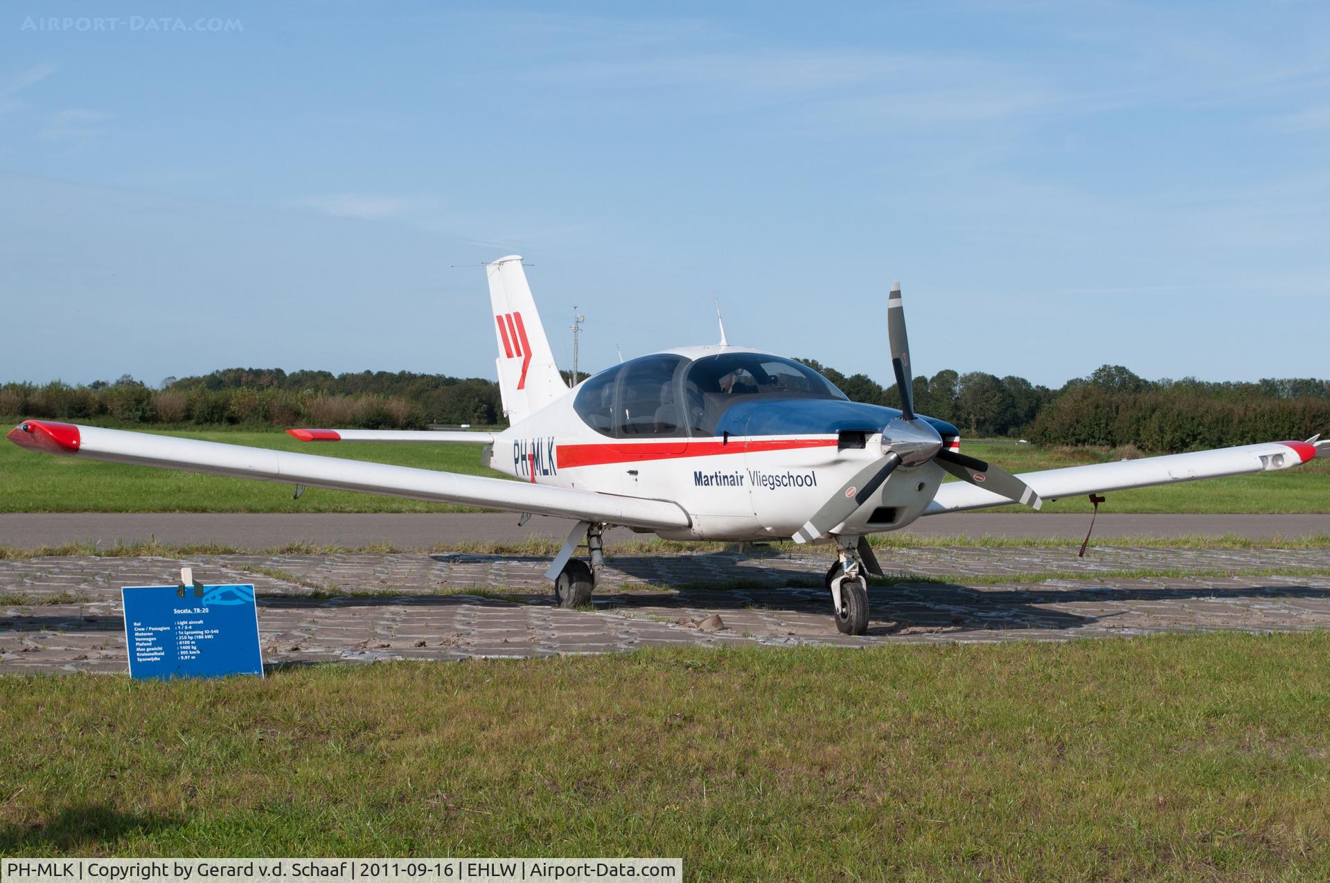 PH-MLK, 2000 Socata TB-20 GT C/N 2036, Airshow Leeuwarden 2011