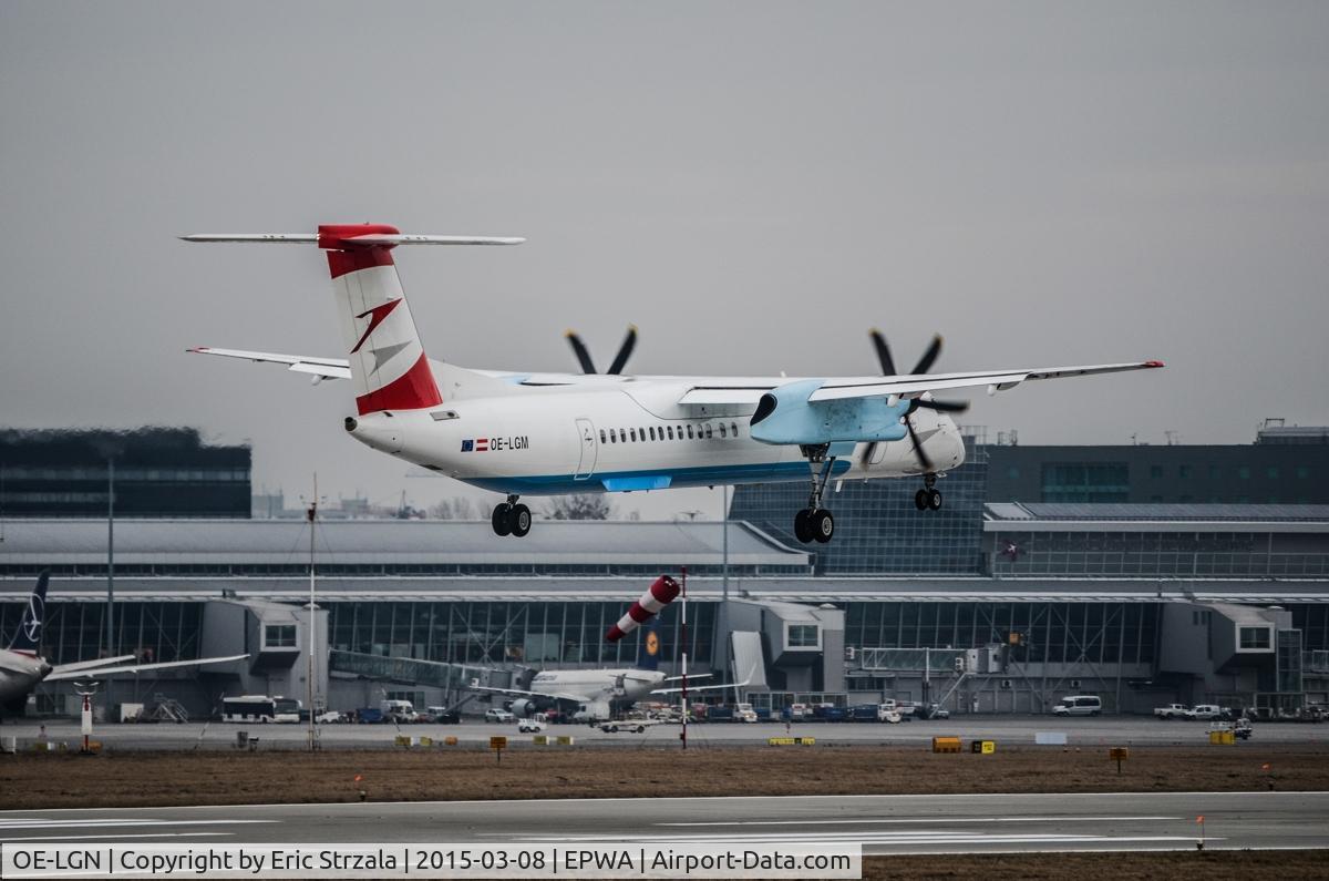 OE-LGN, 2010 De Havilland Canada DHC-8-402Q Dash 8 C/N 4326, Coming in from Vienna.