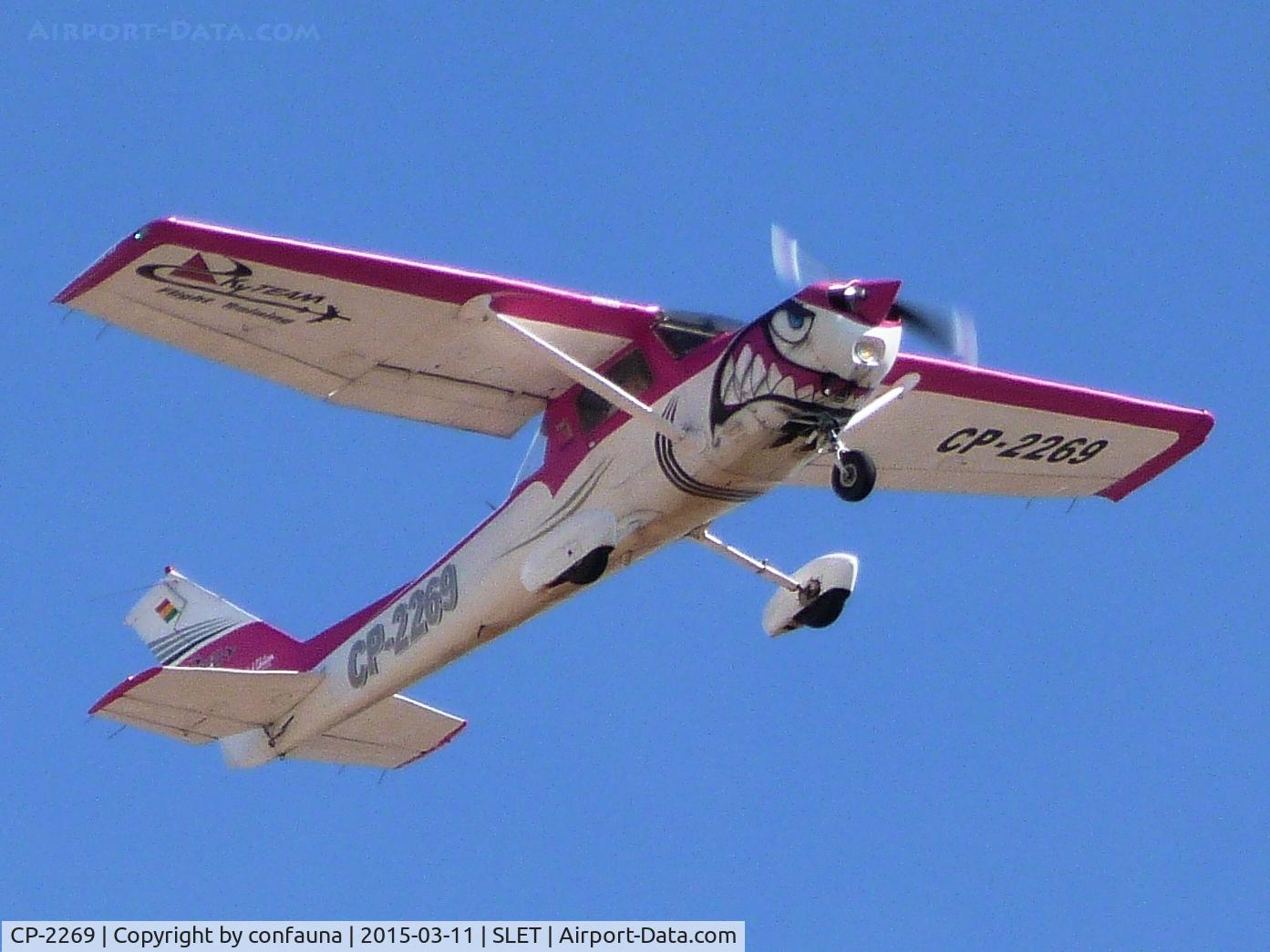 CP-2269, Cessna 152 C/N 152-82570, Skyteam trainer with new paint