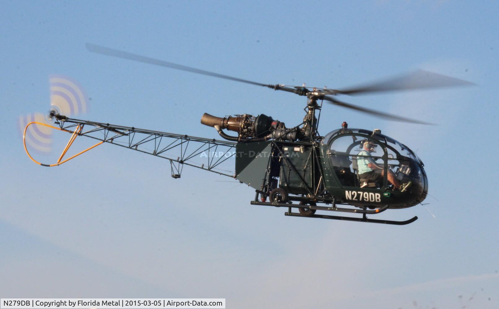 N279DB, Sud Aviation SA-318C Alouette II AST C/N 2075, SA-318C at Heliexpo Orlando