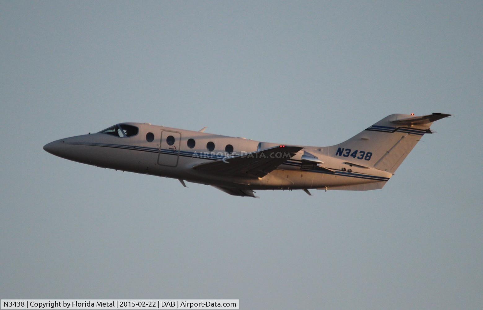 N3438, 2008 Hawker Beechcraft 400A Beechjet C/N RK-569, Beech 400A