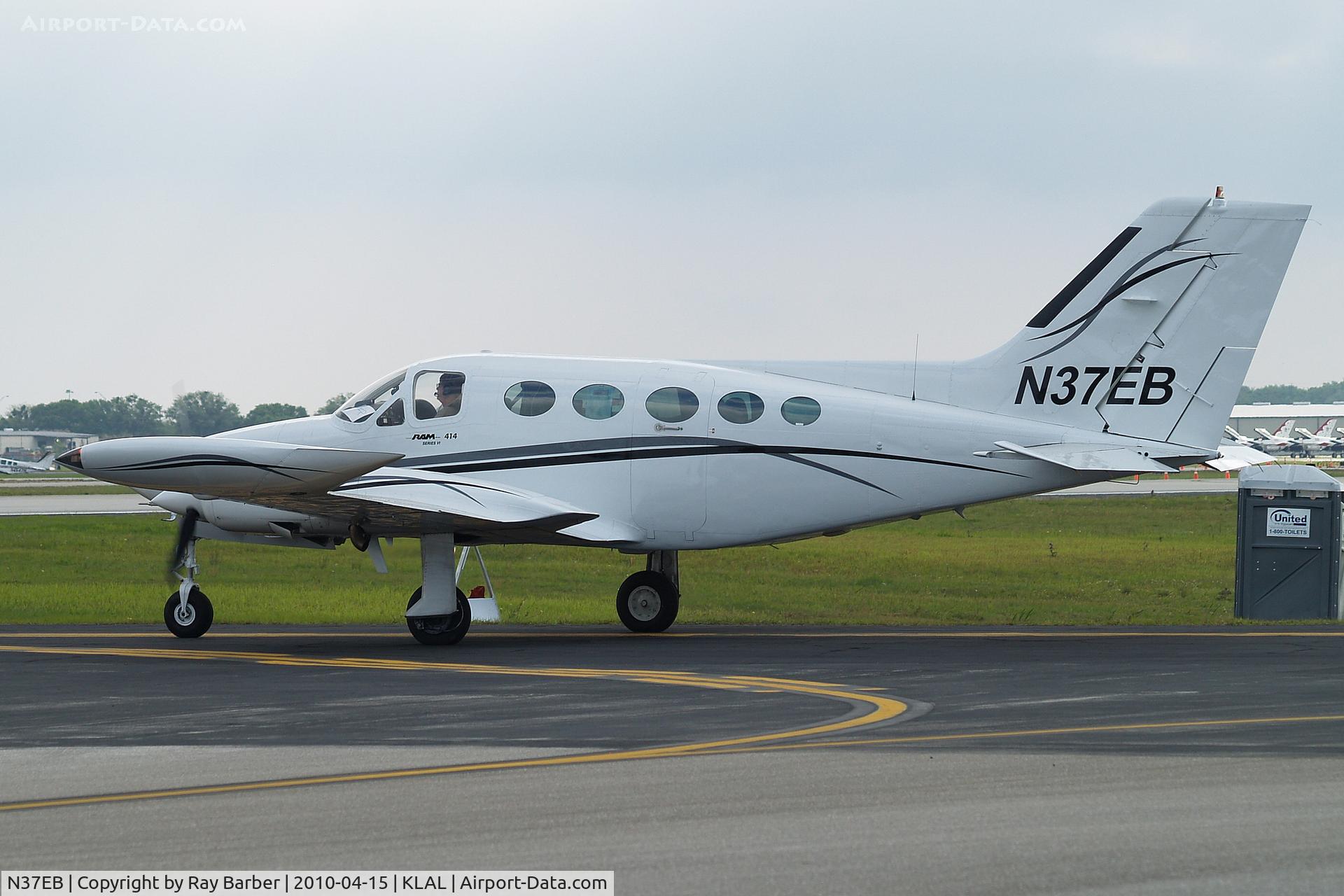 N37EB, Cessna 414 Chancellor C/N 414-0462, Cessna 414 Chancellor II [414-0462] Lakeland-Linder~N 15/04/2010