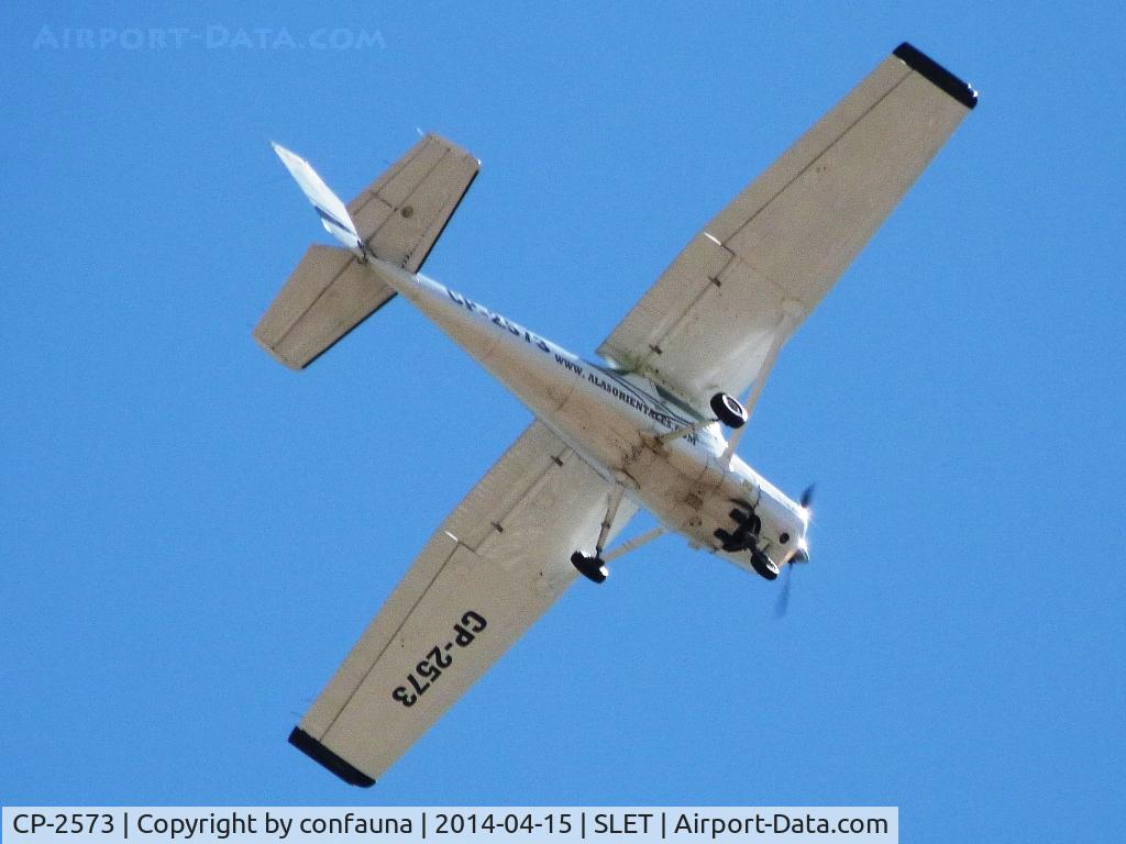 CP-2573, 1977 Cessna 152 C/N 15280529, Alas Orientales trainer with new paint