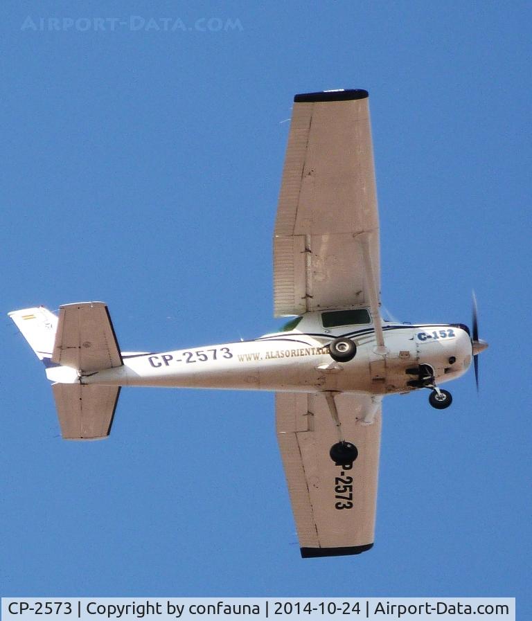 CP-2573, 1977 Cessna 152 C/N 15280529, Alas Orientales trainer with new paint