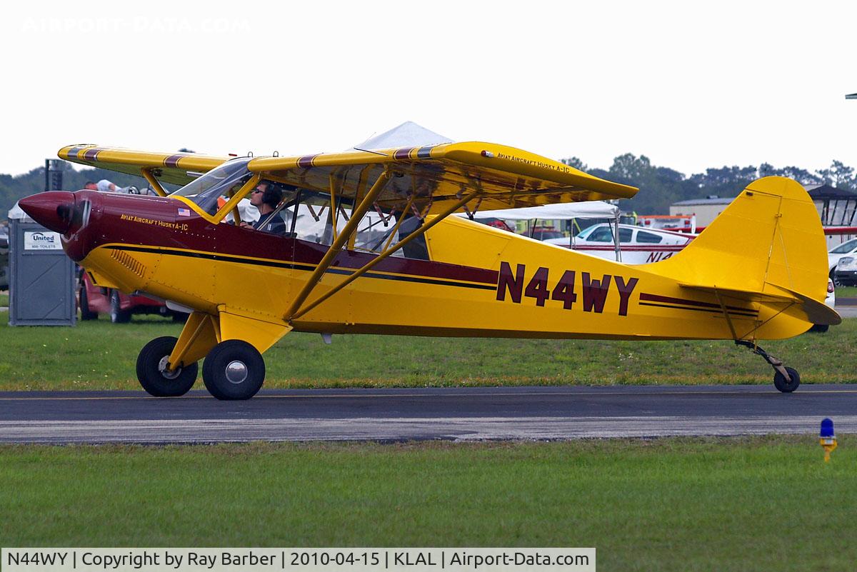 N44WY, 2008 Aviat A-1C Husky C/N 3009, Aviat A-1C Husky [3009] Lakeland-Linder~N 15/04/2010