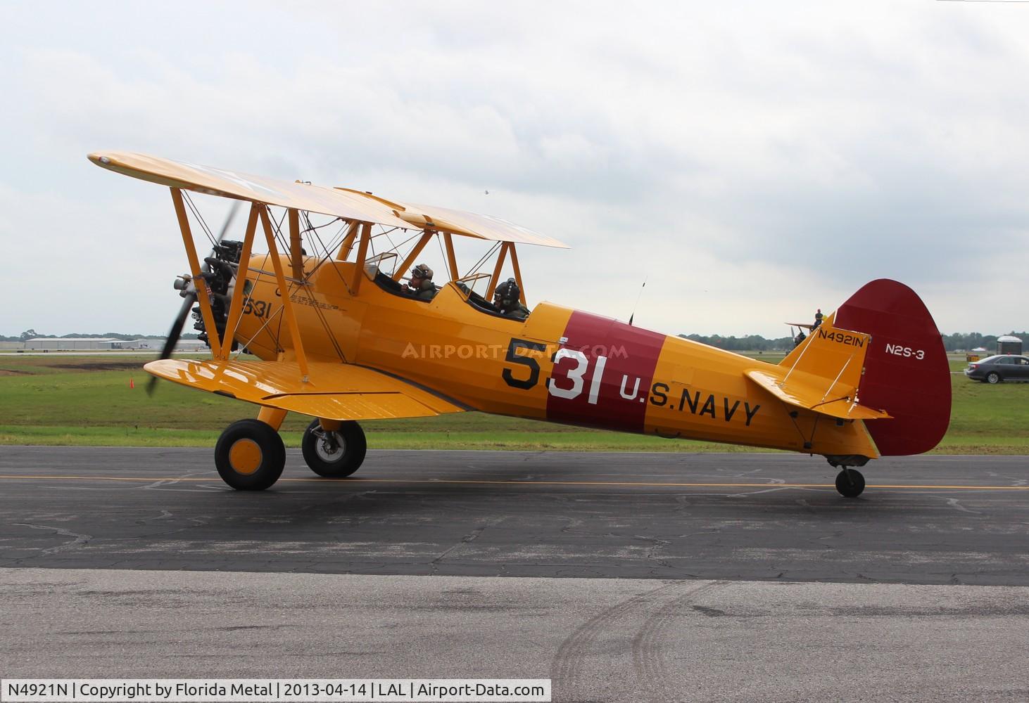 N4921N, 1943 Boeing A75N1(PT17) C/N 75-8264, PT-17
