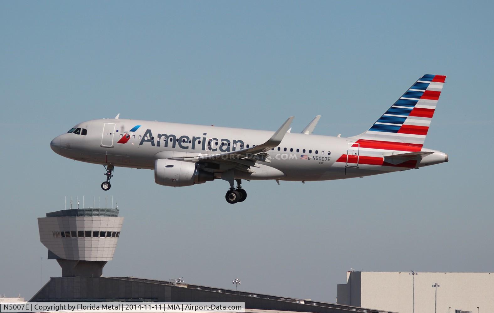 N5007E, 2013 Airbus A319-112 C/N 5781, American