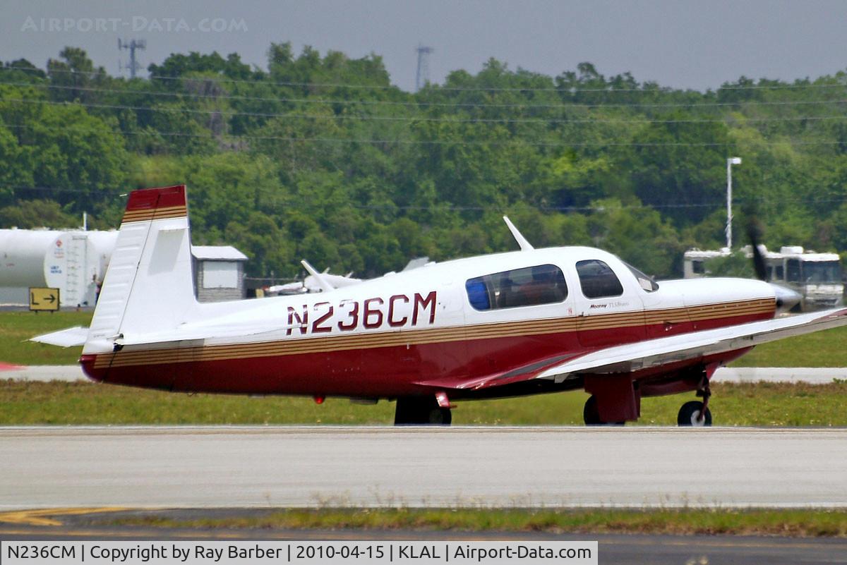 N236CM, 1997 Mooney M20M Bravo C/N 27-0236, Mooney M.20M Bravo TLS [ 27-0236] Lakeland-Linder~N 15/04/2010