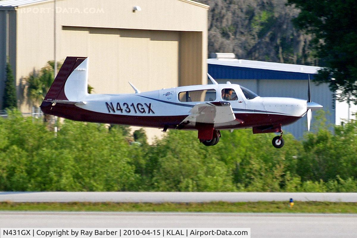 N431GX, 2006 Mooney M20R Ovation C/N 29-0431, Mooney M.20R Ovation [29-0431] Lakeland-Linder~N 15/04/2010