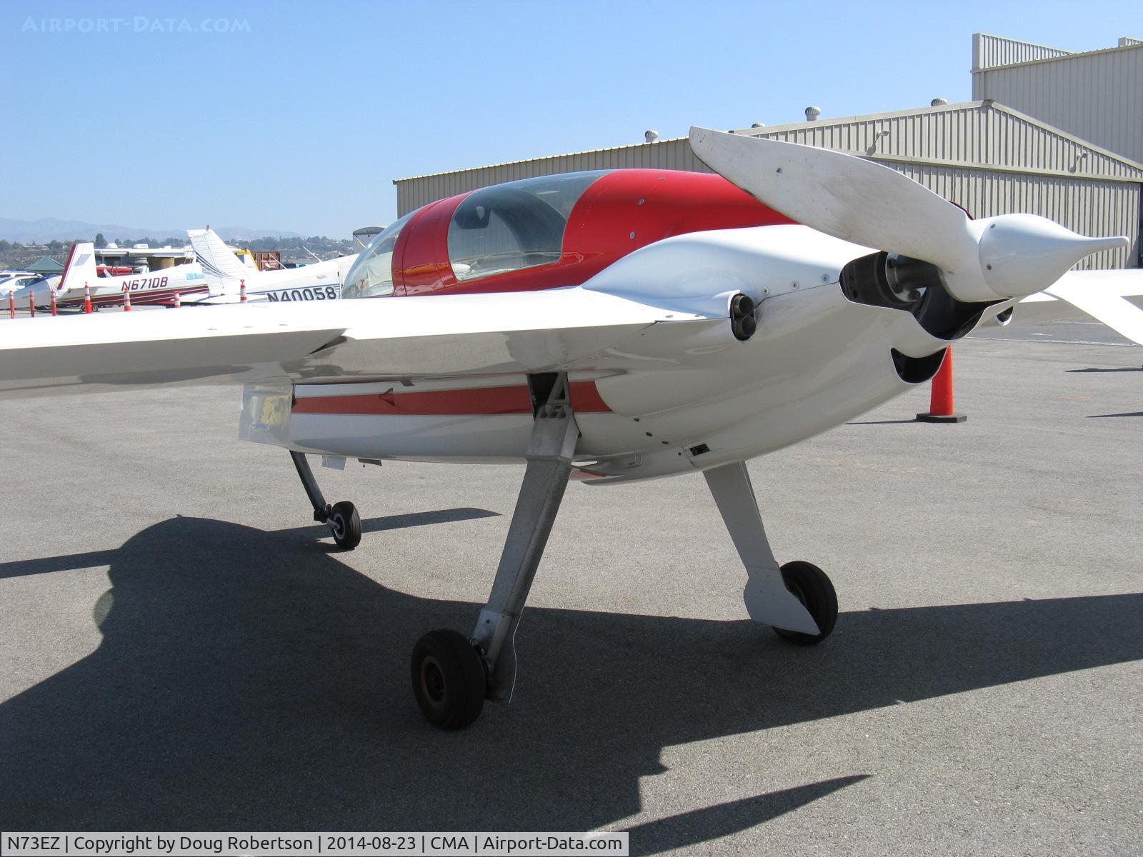 N73EZ, 2007 Berkut 360 C/N 0024, 2007 Scott Experimental Aviation BERKUT 360 pusher canard, all gear retractable, main gear closeup