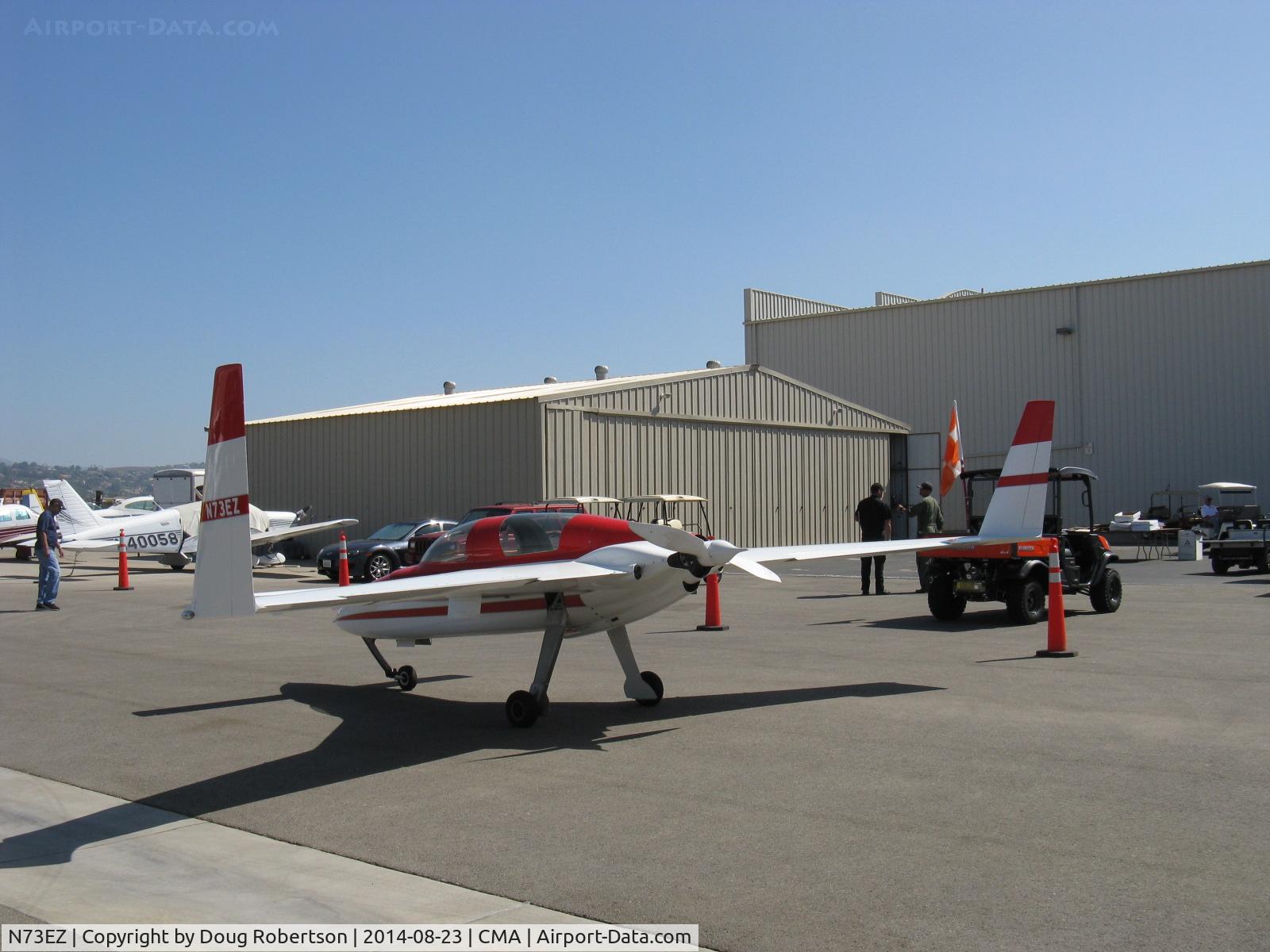 N73EZ, 2007 Berkut 360 C/N 0024, 2007 Scott Experimental Aviation BERKUT 360 pusher canard. The N73EZ registration number was once registered to a destroyed Rutan VariEze, but BERKUT 360/540 a different design & different kit supplier/s. 