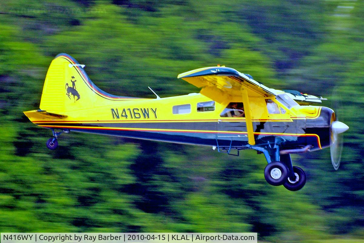 N416WY, 1960 De Havilland Canada DHC-2 C/N 1453, De Havilland Canada DHC-2 Beaver AL.1 [1453] Lakeland-Linder~N 15/04/2010