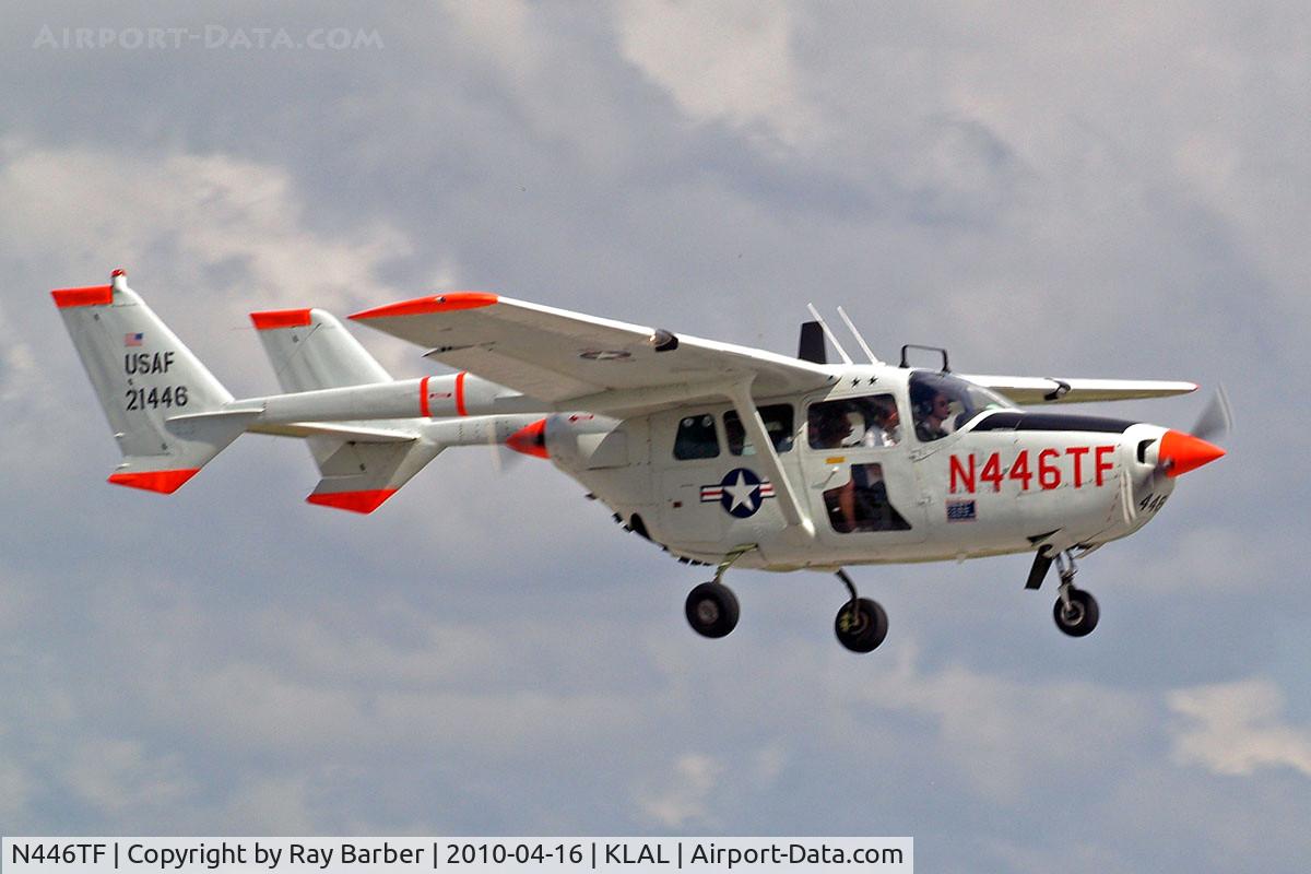 N446TF, Cessna 337A Super Skymaster C/N 337-0454, Cessna O-2B Super Skymaster [337-0454] Lakeland-Linder~N 16/04/2010