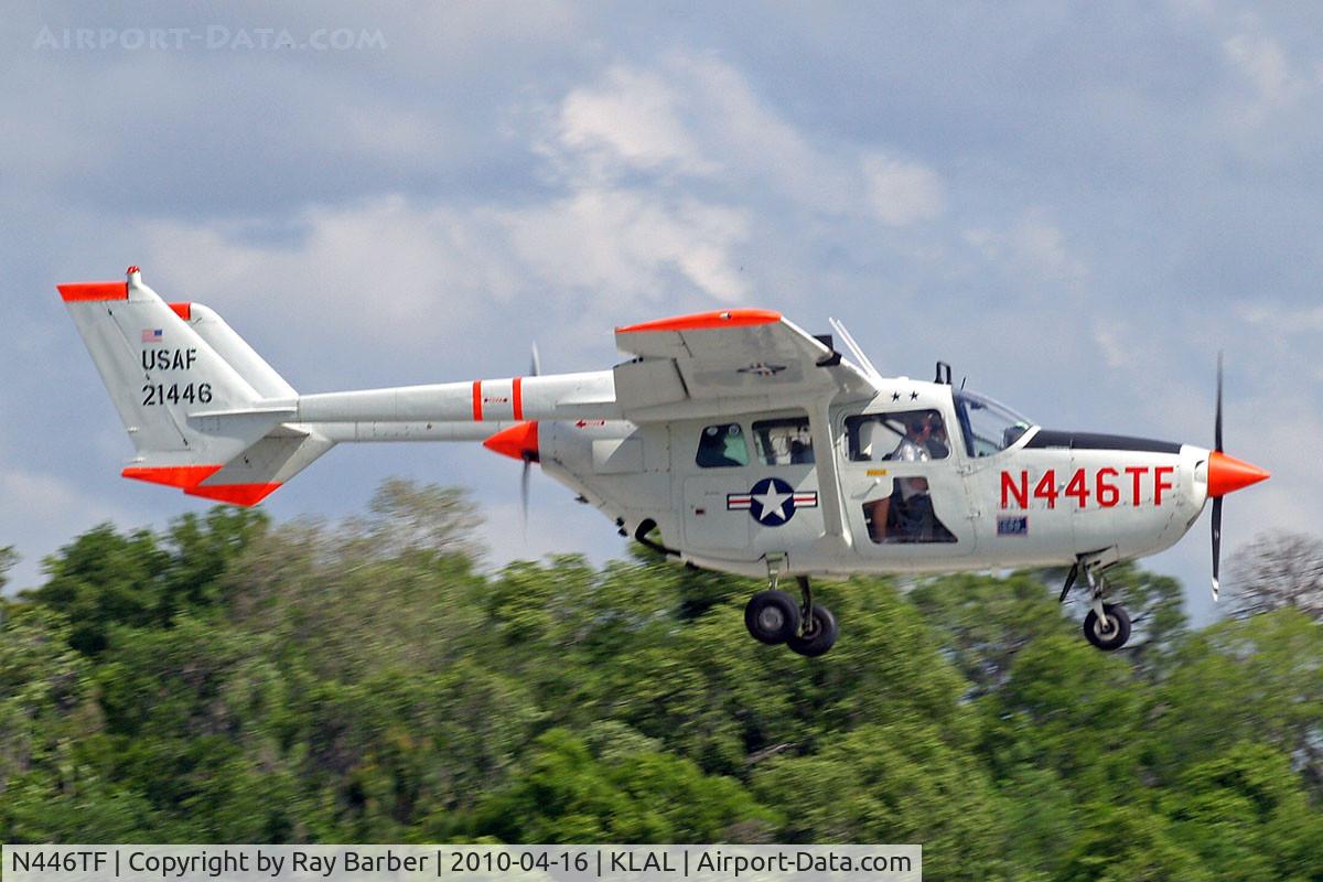 N446TF, Cessna 337A Super Skymaster C/N 337-0454, Cessna O-2B Super Skymaster [337-0454] Lakeland-Linder~N 16/04/2010