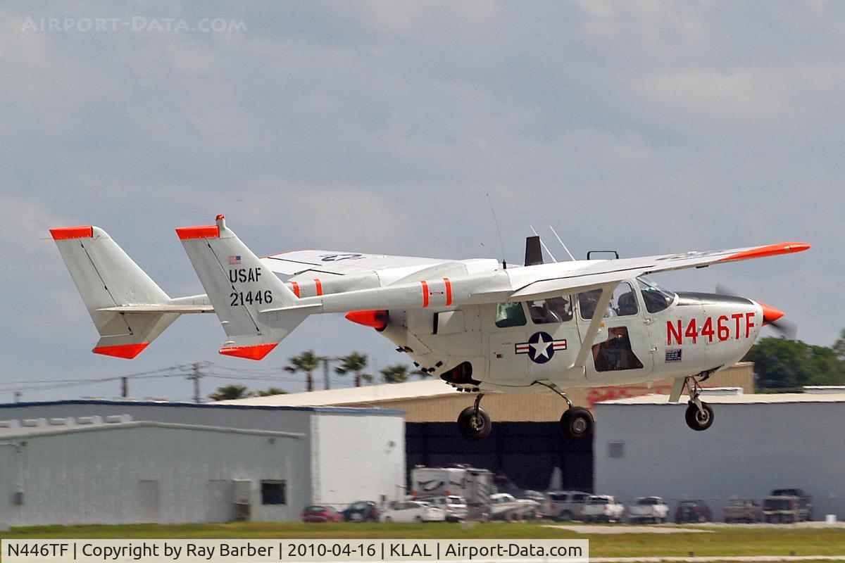 N446TF, Cessna 337A Super Skymaster C/N 337-0454, Cessna O-2B Super Skymaster [337-0454] Lakeland-Linder~N 16/04/2010