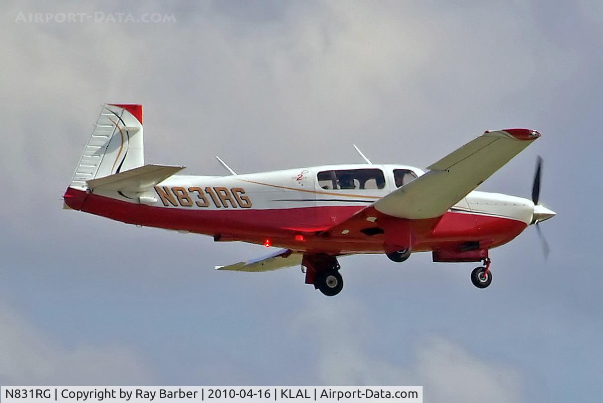 N831RG, 1999 Mooney M20R Ovation C/N 29-0182, Mooney M.20R Ovation [29-0182] Lakeland-Linder~N 15/04/2010