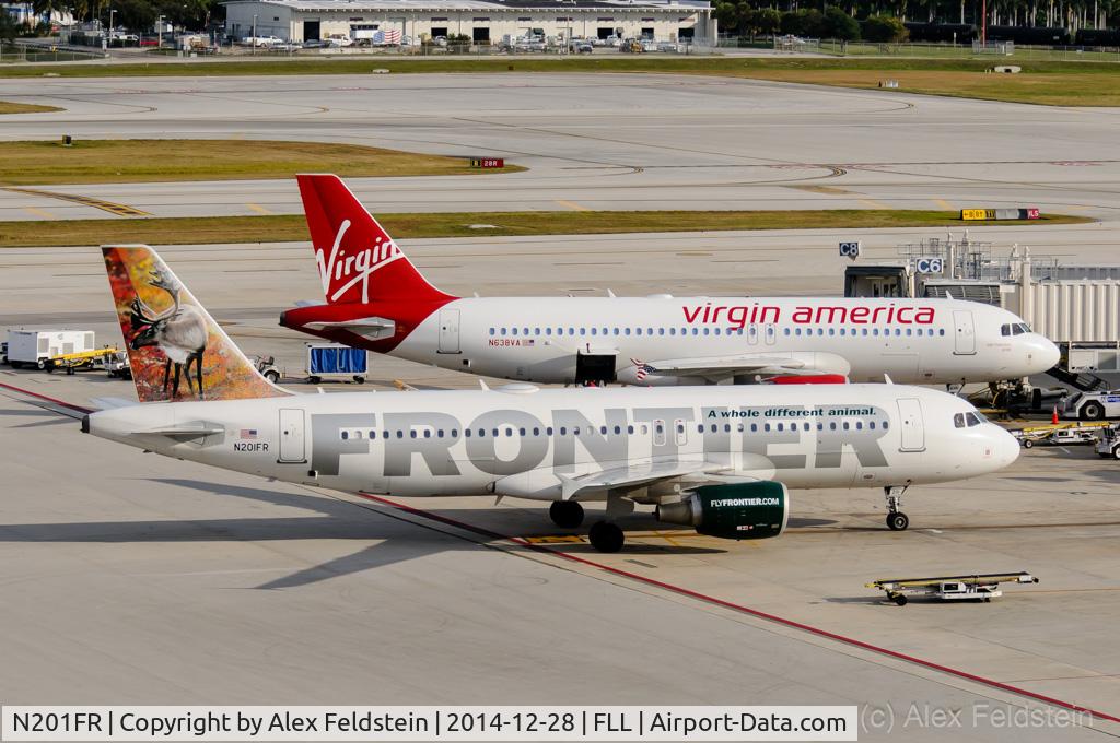 N201FR, 2008 Airbus A320-214 C/N 3389, Ft. Lauderdale