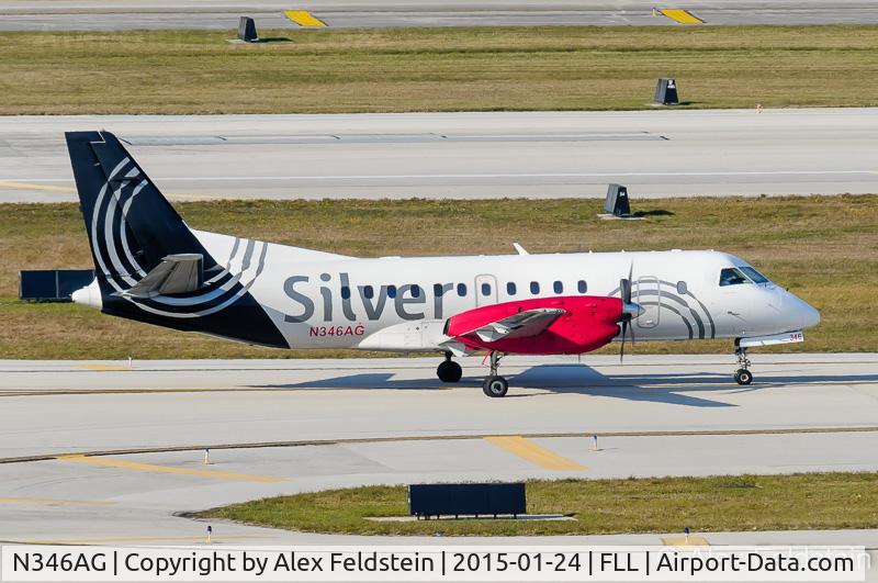 N346AG, 1998 Saab 340B C/N 340B-446, Ft. Lauderdale
