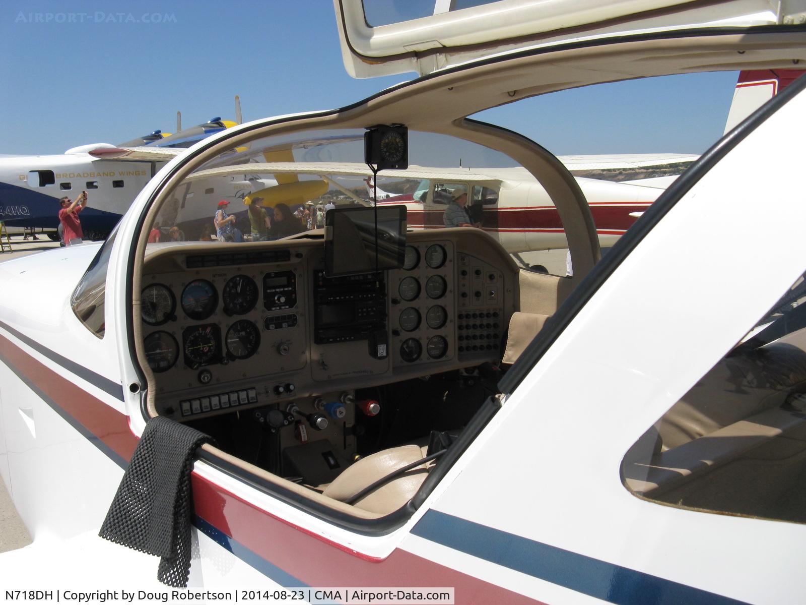 N718DH, 2003 Stoddard-Hamilton Glasair III SH-3R C/N 3083, 2003 Hirsch GLASAIR III SH-3R, Lycoming IO-540, panel
