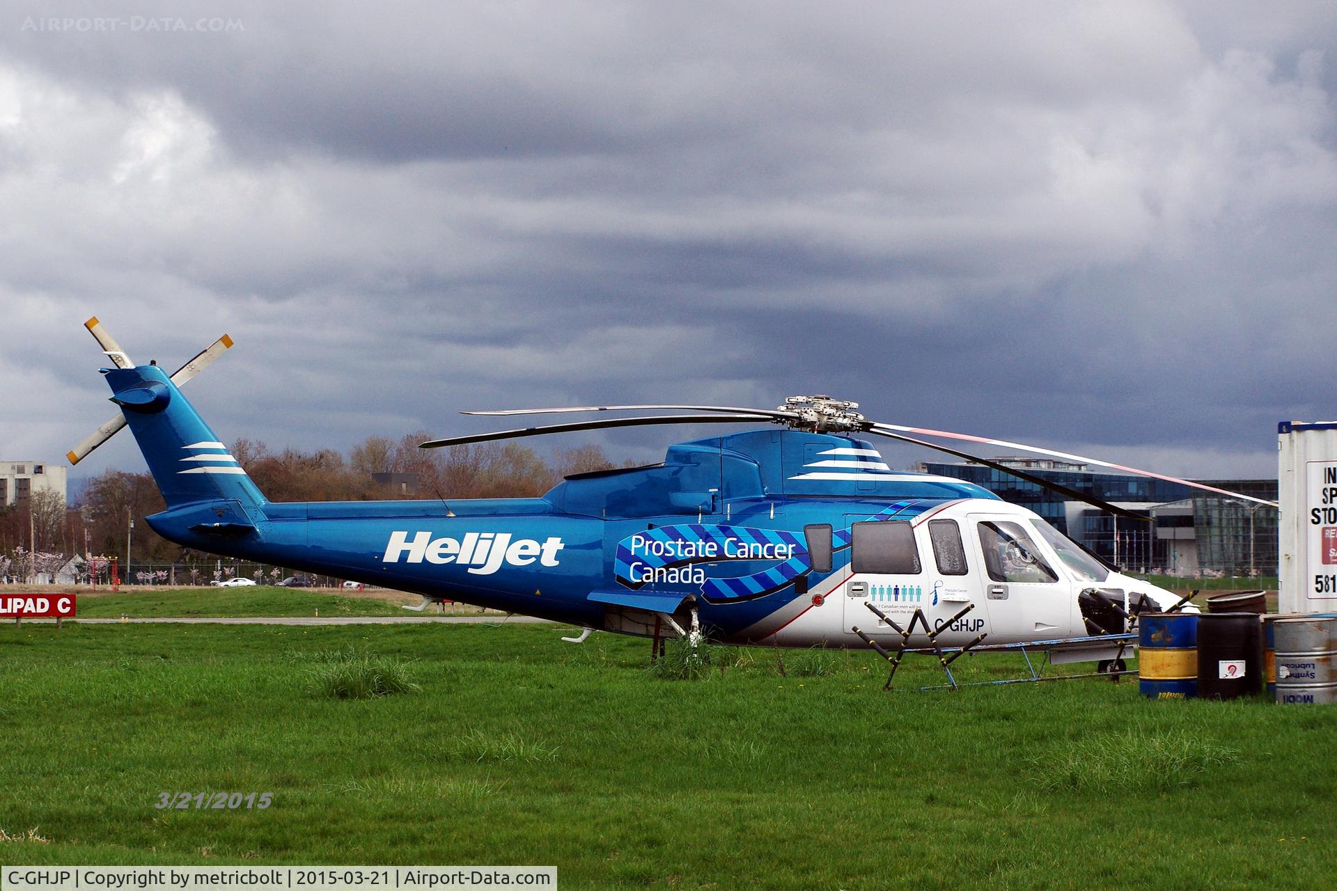 C-GHJP, 1980 Sikorsky S-76A C/N 760065, Prostate Cancer stickers