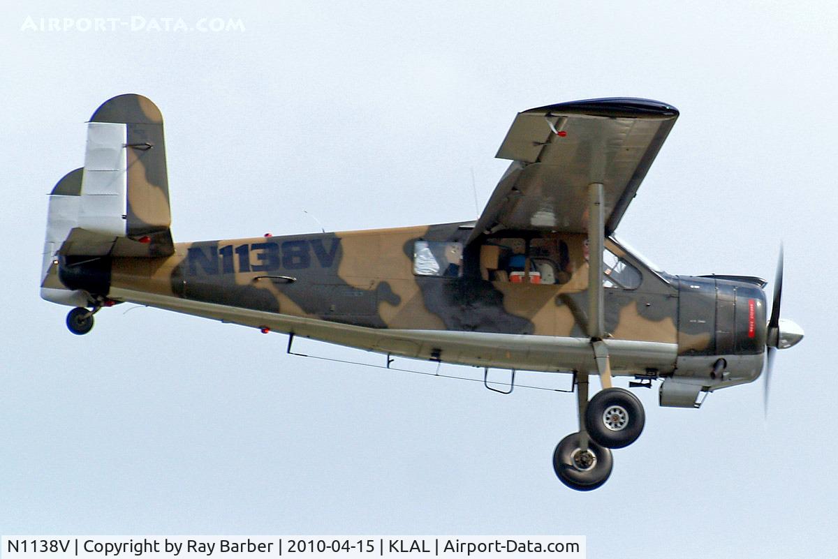 N1138V, 1961 Max Holste MH-1521 Broussard C/N 287, Max Holste MH.1521M Broussard [287] Lakeland-Linder~N 15/04/2010