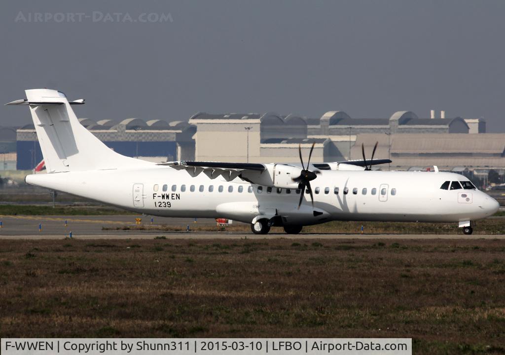 F-WWEN, 2015 ATR 72-600 C/N 1239, C/n 1239 - For Air Madagascar... Stobart Air ntu...