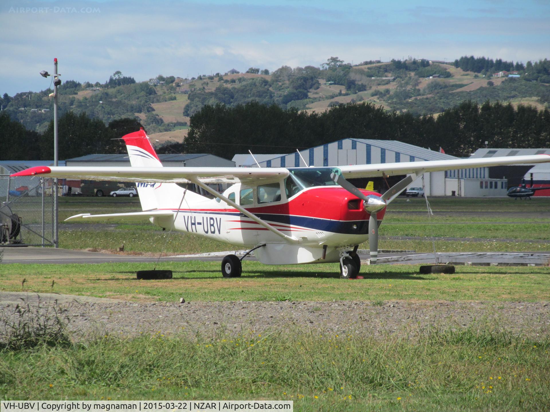 VH-UBV, 1980 Cessna U206G Stationair C/N U20605671, better view of new resident for MAF