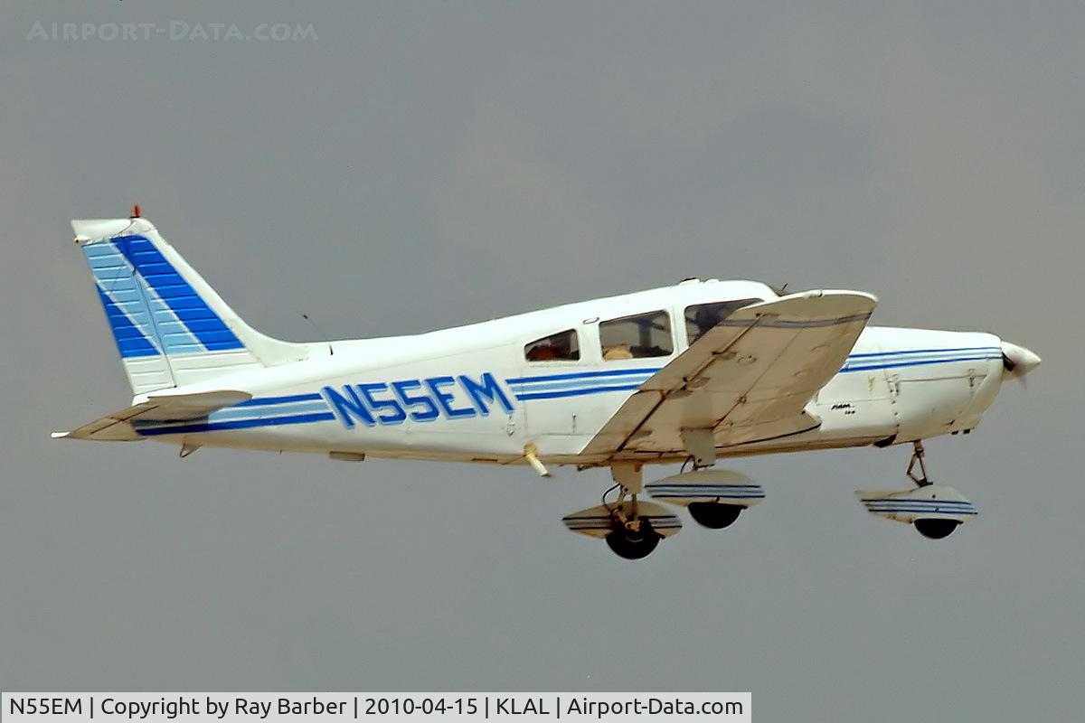 N55EM, 1974 Piper PA-28-151 C/N 28-7415328, Piper PA-28-151 Cherokee Warrior [28-7415328] Lakeland-Linder~N 15/04/2010