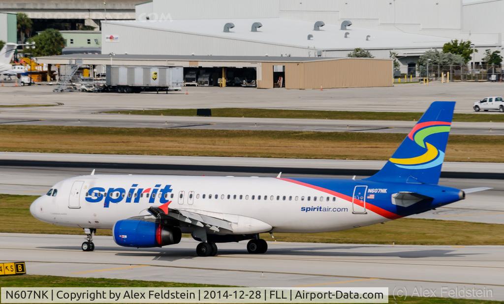 N607NK, 2011 Airbus A320-232 C/N 4595, Ft. Lauderdale
