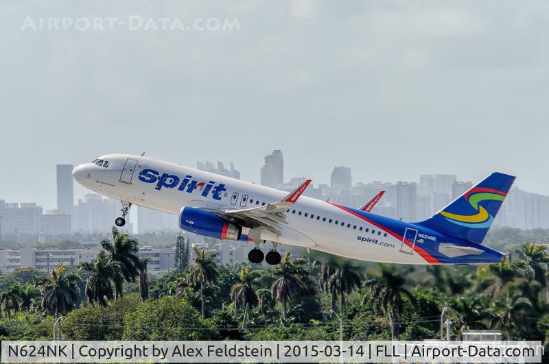 N624NK, 2013 Airbus A320-232 C/N 5880, Ft. Lauderdale