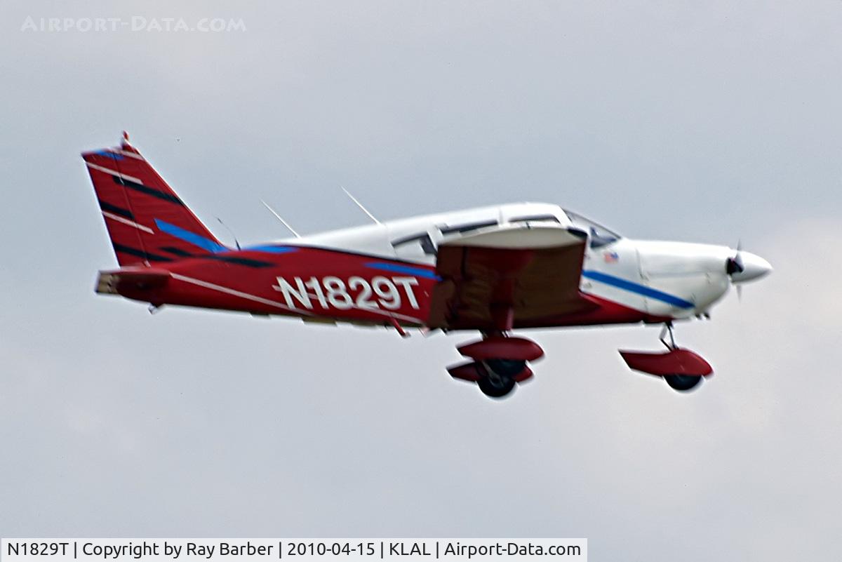 N1829T, 1971 Piper PA-28-180 C/N 28-7105107, Piper PA-28-180 Cherokee F [28-7105107] Lakeland-Linder~N 15/04/2010