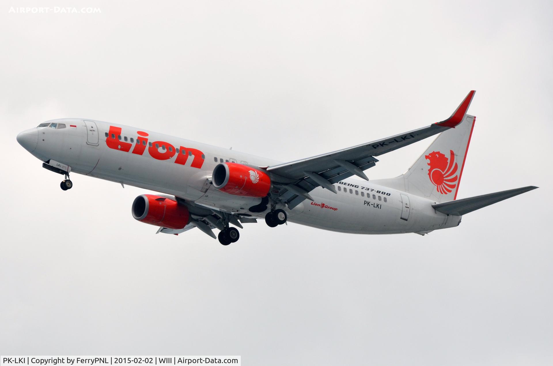 PK-LKI, 2012 Boeing 737-9GP/ER C/N 38724, Lion Air B738