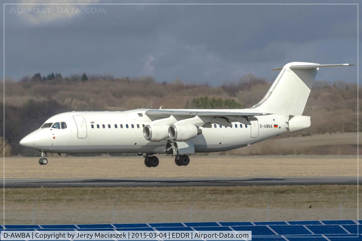 D-AWBA, 1989 British Aerospace BAe.146-300 C/N E3134, BAe.146-300