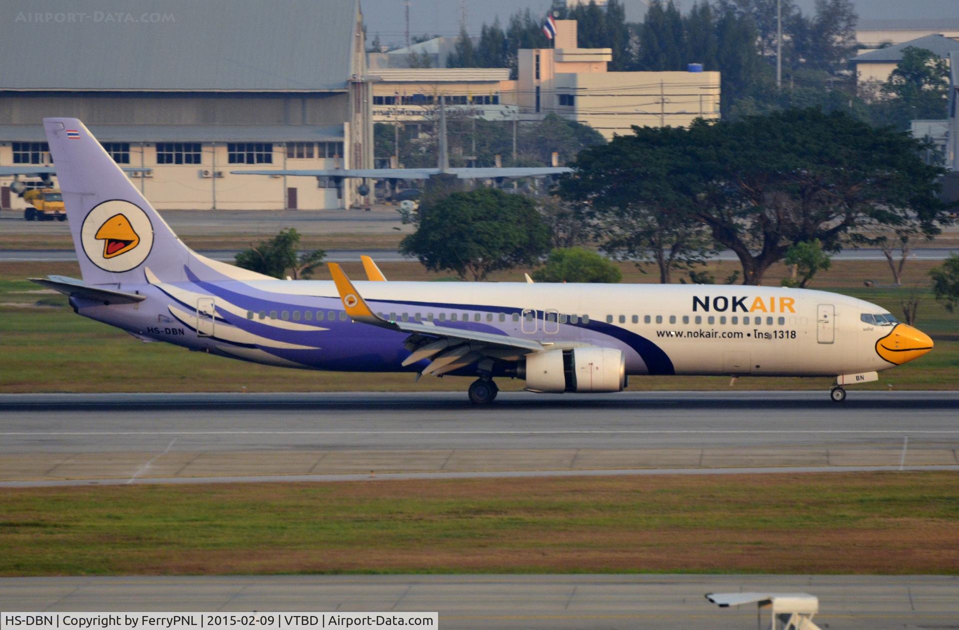HS-DBN, 2006 Boeing 737-8AS C/N 33597, Nok Air B738, ex EI-DLT Ryanair.
