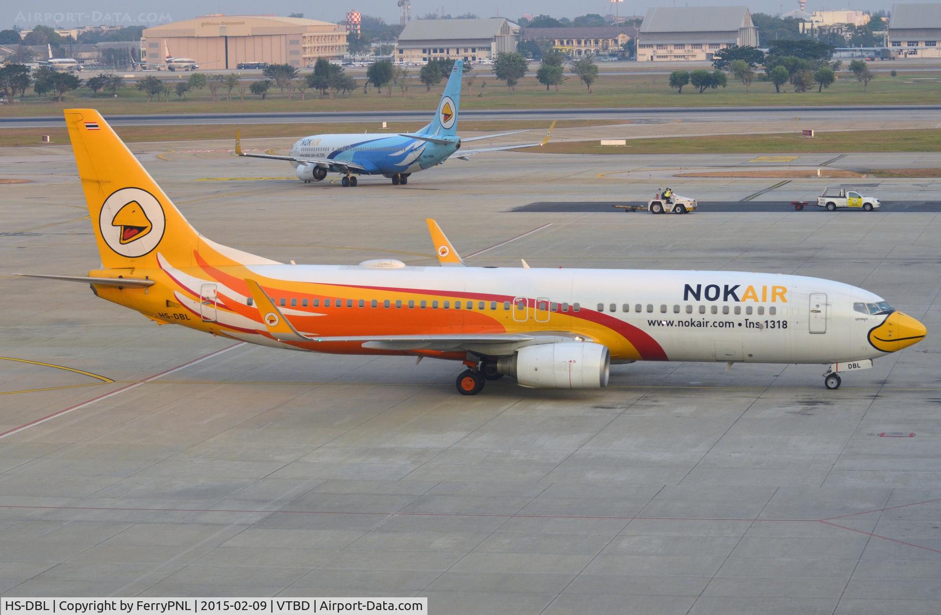 HS-DBL, 2006 Boeing 737-8AS C/N 33593, Nice colors on this Nok Air B738, ex EI-DLL Ryanair.