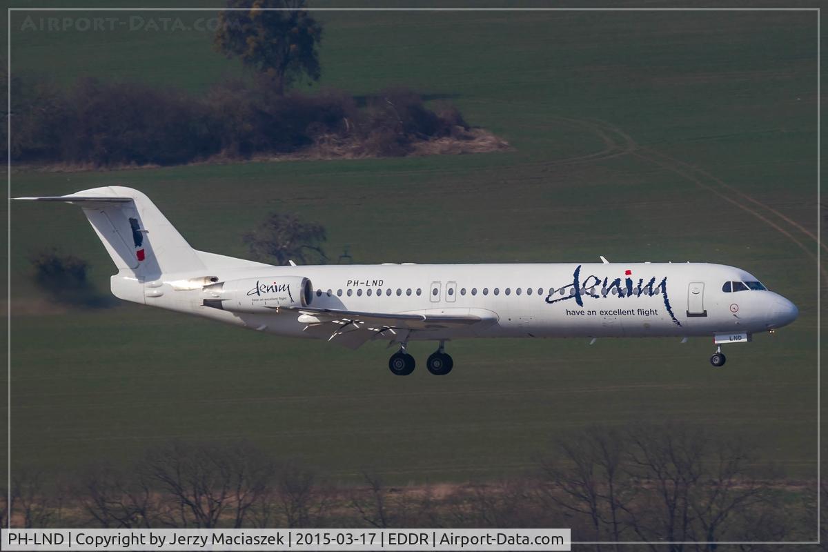 PH-LND, 1990 Fokker 100 (F-28-0100) C/N 11320, Fokker 100