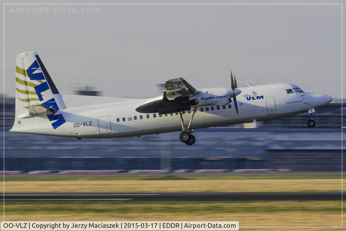 OO-VLZ, 1992 Fokker 50 C/N 20264, Fokker 50