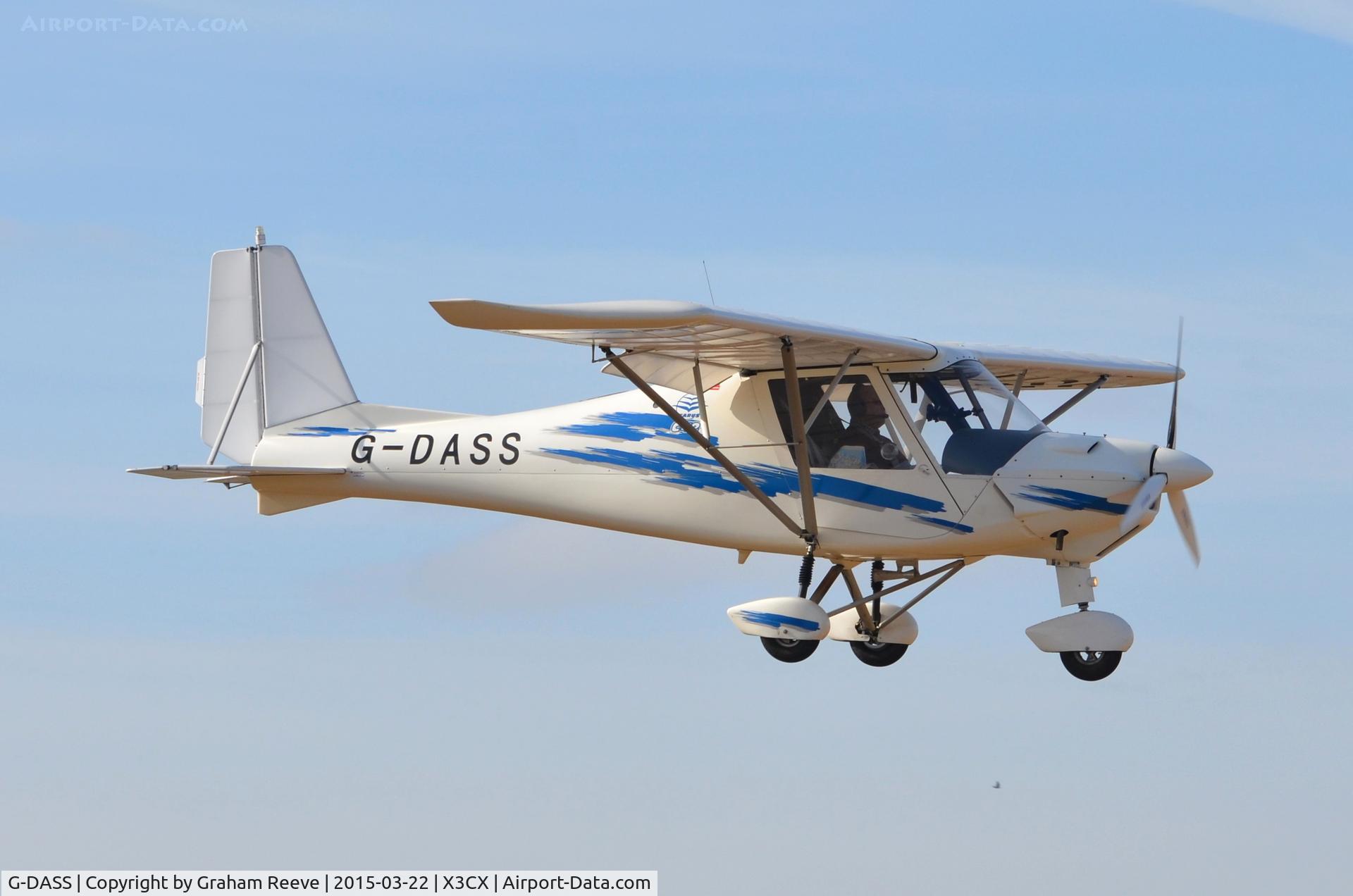 G-DASS, 2005 Comco Ikarus C42 FB100 C/N 0509-6758, Landing at Northrepps.
