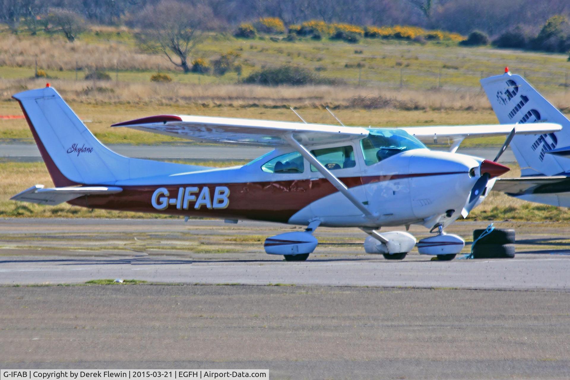 G-IFAB, 1979 Reims F182Q Skylane C/N 0127, Visiting Skylane, Bristol Lulsgate based, previously OO-ELM, G-IFAB, N61AN, seen parked up.