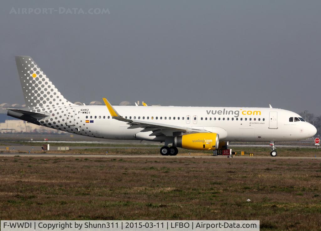 F-WWDI, 2015 Airbus A320-232 C/N 6483, C/n 6483 - To be EC-MEQ