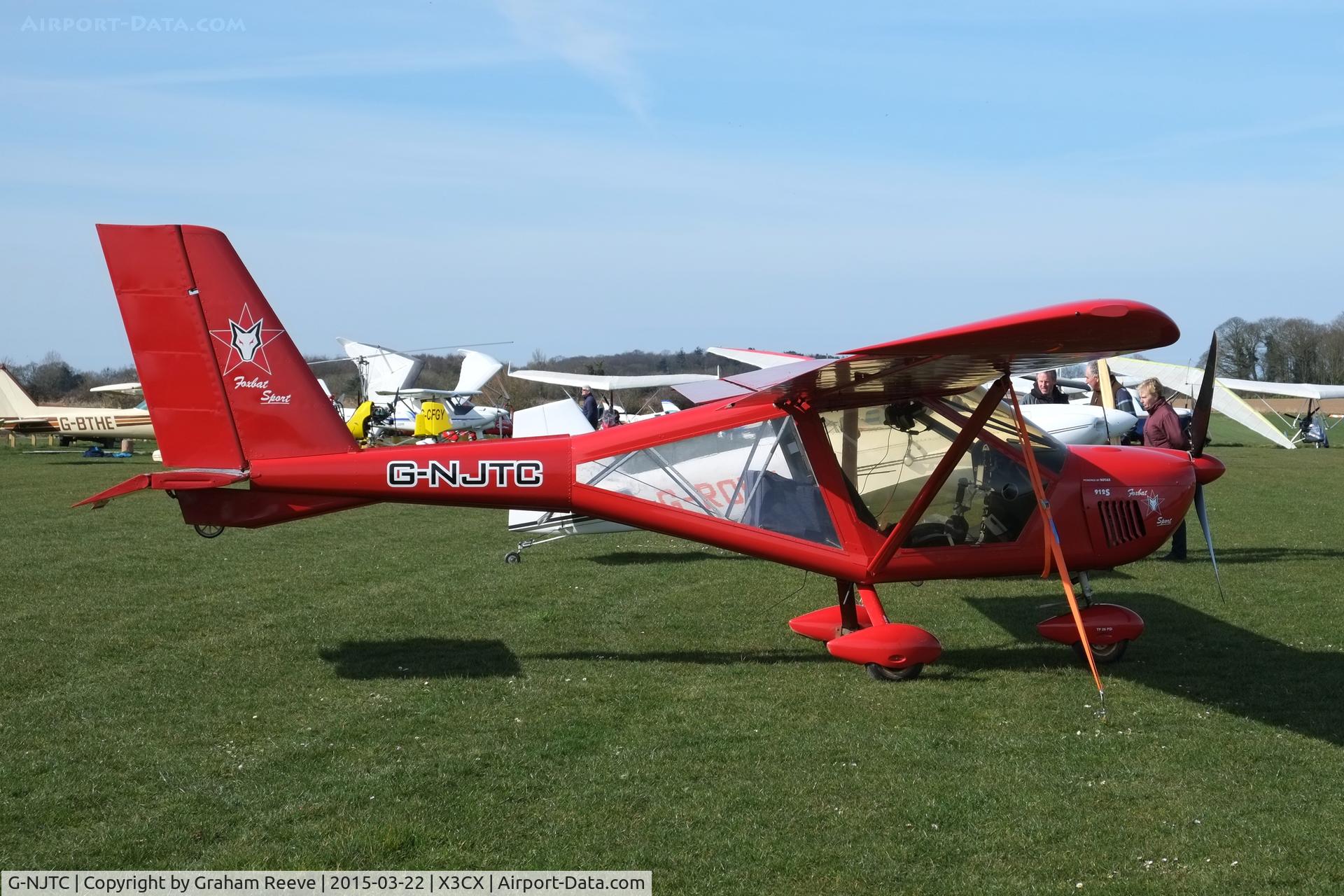 G-NJTC, 2006 Aeroprakt A-22L Foxbat C/N PFA 317A-14565, Parked at Northrepps.